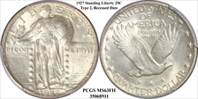 1927 25C MS63FH