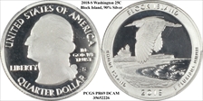 2018-S 25C Block Island NP-Silver PR69DCAM