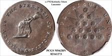 1790s Tkn 1/2P Kentucky, Lancaster Edge MS62BN