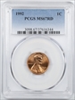 1992 1C MS67RD