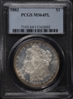 1883 $1 MS64PL