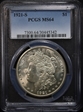 1921-S $1 MS64