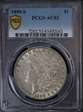 1899-S $1 AU53