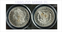 1890-CC $1 MS65PL