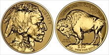 2013-W $50 American Buffalo Rev PR 100th Anniversary .9999 Fine Gold PR69