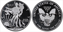 2013-W $1 Enhanced Silver Eagle West Point Mint Set SP69