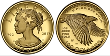 2017-W $100 American Liberty High Relief PR69DCAM