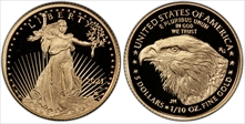 2021-W $5 Gold Eagle - Type 2 Designer Edition - First Strike PR70DCAM