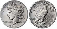 2021 $1 Peace Dollar 100th Anniversary MS70