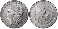 2021-S $1 Morgan Dollar 100th Anniversary MS70