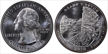 2010 25C Grand Canyon NP 5 oz Silver MS70