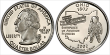 2002-S 25C Ohio PR70DCAM