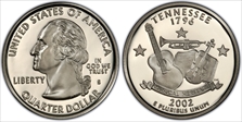 2002-S 25C Tennessee PR70DCAM