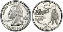2002-S 25C Ohio Silver PR70DCAM