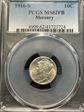 1916-S 10C Mercury MS62FB