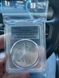 2024-(P) $1 Silver Eagle with Star Privy Struck at Philadelphia MS70