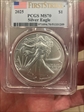 2025 $1 Silver Eagle First Strike MS70