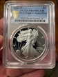 2025-W $1 Silver Eagle w/ Laser Privy PR69DCAM