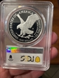 2025-W $1 Silver Eagle w/ Laser Privy PR69DCAM