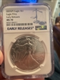 2025-(P) $1 Silver Eagle with Eagle Privy Struck at Philadelphia MS70