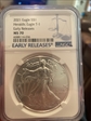 2021 $1 Silver Eagle - Type 1 MS70