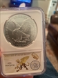 2025-(P) $1 Silver Eagle with Eagle Privy 1 of First 50,000 Issued MS69