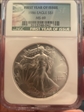 1986 $1 Silver Eagle MS69