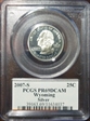 2007-S 25C Wyoming Silver PR69DCAM