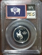 2007-S 25C Wyoming Silver PR69DCAM