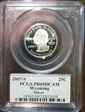 2007-S 25C Wyoming Silver PR69DCAM