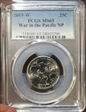 2019-W 25C War in the Pacific NP MS65