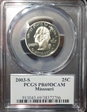 2003-S 25C Missouri PR69DCAM