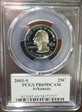 2003-S 25C Arkansas PR69DCAM