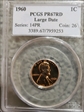 1960 1C Large Date PR67RD