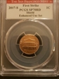 2017-S 1C Shield Enhanced Unc Set First Strike SP70RD