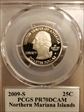 2009-S 25C Northern Mariana Islands PR70DCAM