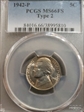 1942-P 5C Silver MS66FS
