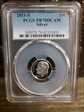 2011-S 10C Silver PR70DCAM