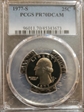 1977-S 25C PR70DCAM