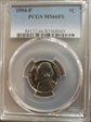 1994-P 5C MS66FS