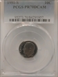 1991-S 10C PR70DCAM