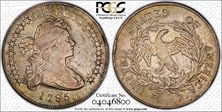 1795 $1 Draped Bust, Off-Center VF30
