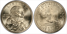 2007-D SAC$1 MS66