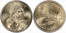 2007-D SAC$1 MS66