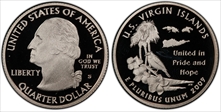 2009-S 25C U.S. Virgin Islands PR69DCAM