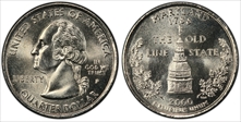 2000-P 25C Maryland MS66
