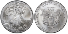 2002 $1 Silver Eagle MS69