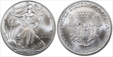 2002 $1 Silver Eagle MS69