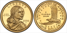 2000-S SAC$1 PR69DCAM
