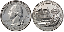 2017-P 25C Frederick Douglass NP MS67